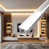 137829 12 vestavny profil pro led pasky slim v32 bily