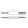 137934 3 led stmivatelny zdroj trafo 12v 200w ip67