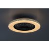 139041 3 cerne stropni led svitidlo s ventilatorem dalfon2 485mm 48w cct s do