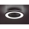 139047 5 bile stropni led svitidlo s ventilatorem dalfon2 485mm 48w cct s do