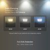 140378 3 bily prisazeny led panel hranaty 170 x 170mm 12w cct economy