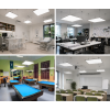 Fehér függesztett LED panel 60 x 60cm 16-35W UGR CRI Projekt