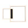 139086 4 cerne stropni led svitidlo heleth 330x480mm 24w