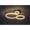 139122 2 cerne stropni led svitidlo amilia 510mm 24w cct