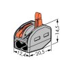 WAGO típusú csatlakozó 2x2,5