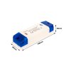 LED tápegység transzformátor 12V 36W méretek