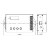 Programozható LED USB 5CH 20A vezérlő