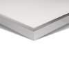 Ezüst LED panel kerettel 600 x 600mm 40W Premium (Fény színe Meleg fehér)