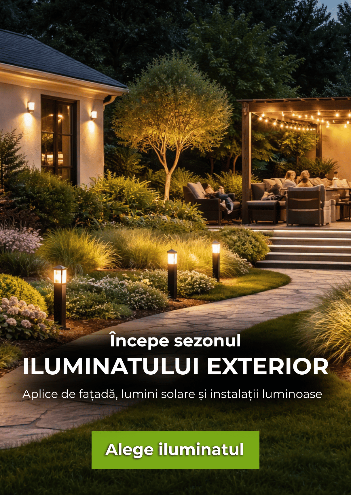 Începe sezonul iluminatului exterior