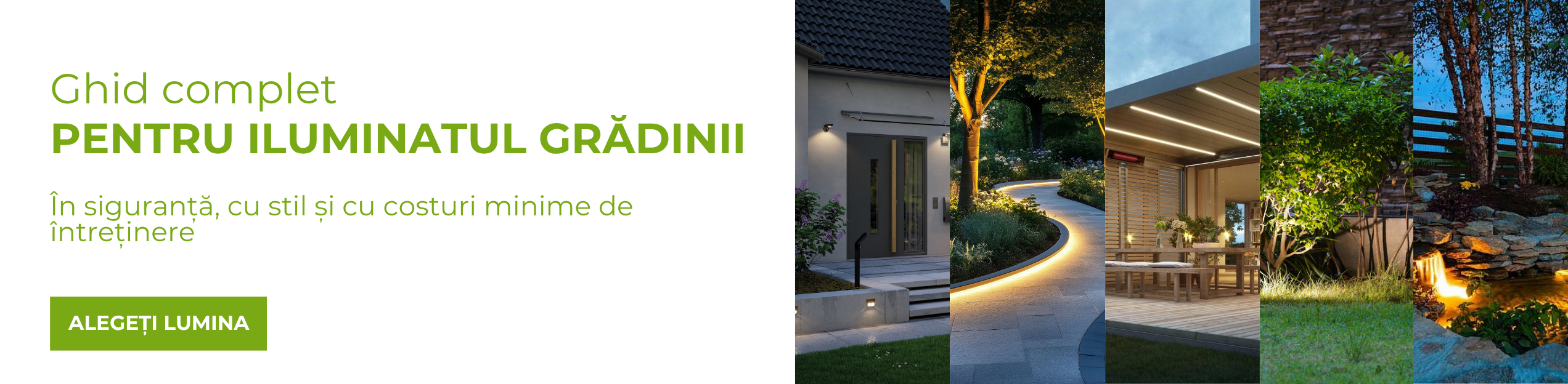 Iluminat de grădină