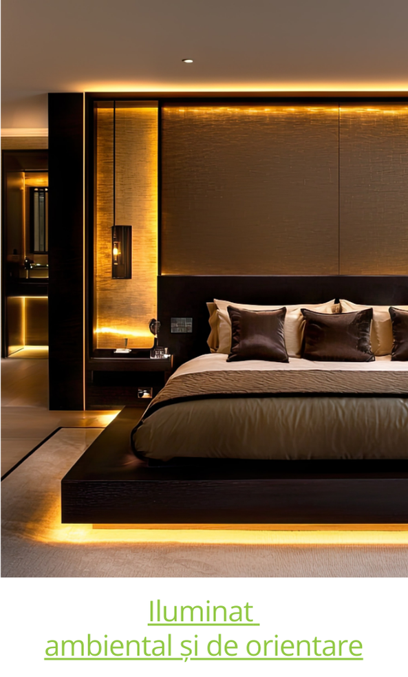 Iluminat ambiental și de orientare