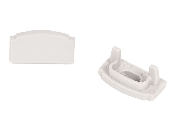 Capac de capăt cu profil micro pentru difuzor cu fixare rapidă (Selectați varianta Capac de capăt complet)