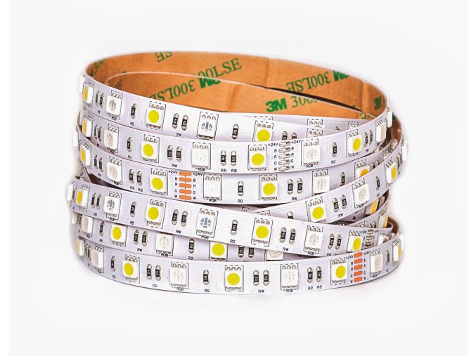 bandă led rgbw 14,4w m 24v ip20 modificat
