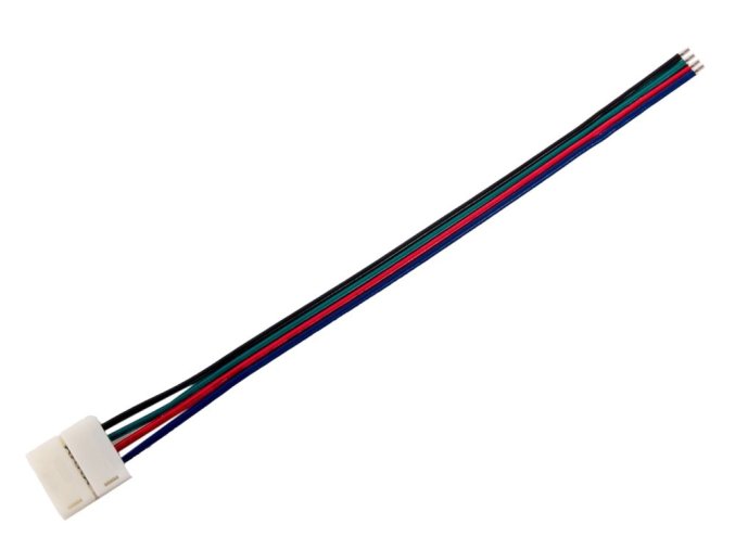 65538 conector pentru bandă led rgb cu cablu