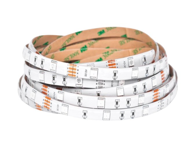 Bandă LED RGB 7.2W/m 12V cu protecție IP54