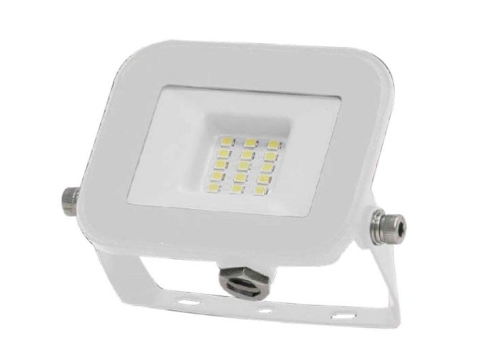 68547 bily led reflektor 10w premium