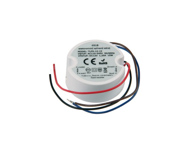 75134 transformator alimentare led 12v 15w ip67