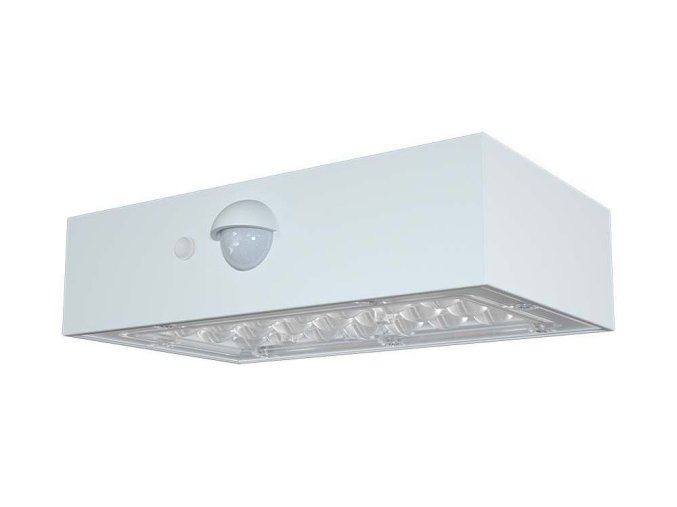 130623 bile led nastenne solarni svitidlo s pohybovym cidlem 3w ip65