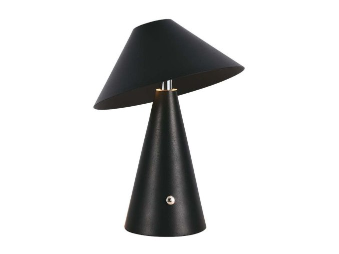 130731 cerna led stolni nabijeci lampa 240mm 3w