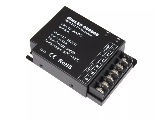 69143 dimled prijimac pro rgb 2 led pasky
