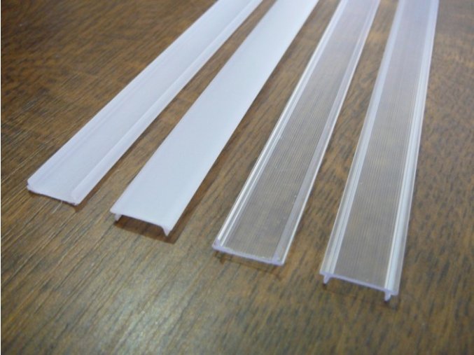 Difuzor (capac) din profil de aluminiu D1 (Selectați varianta și lungimea capacului Opal 2m)
