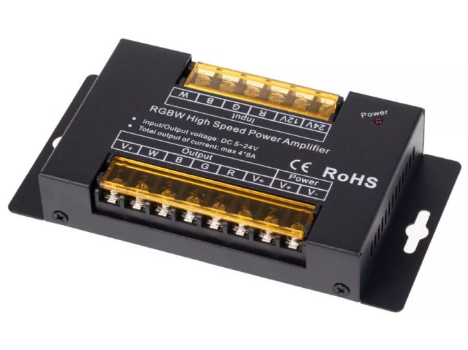 124525 rgbw amplificator de semnal amp9