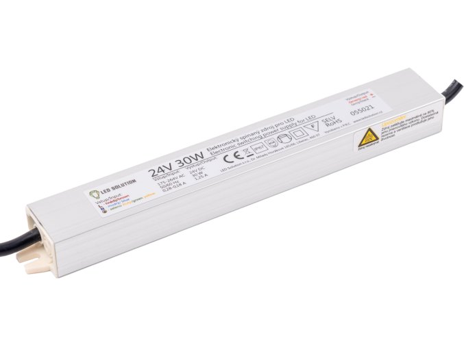 66822 transformator alimentare led 24v 30w ip67