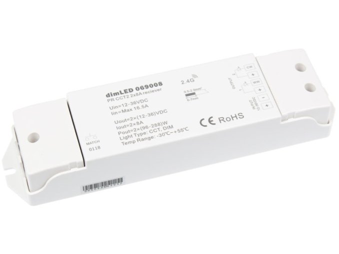 69518 1 dimmed 2 receptor pentru conturi led cct