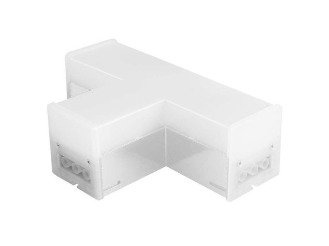 128922 bily t konektor pro led linearni svitidlo