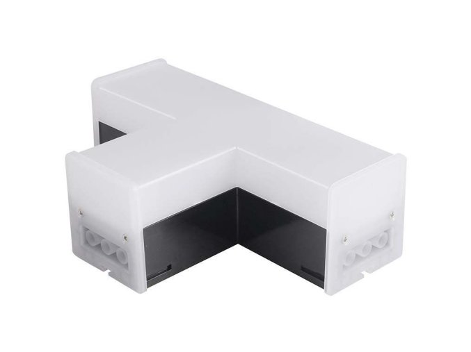 128925 cerny t konektor pro led linearni svitidlo