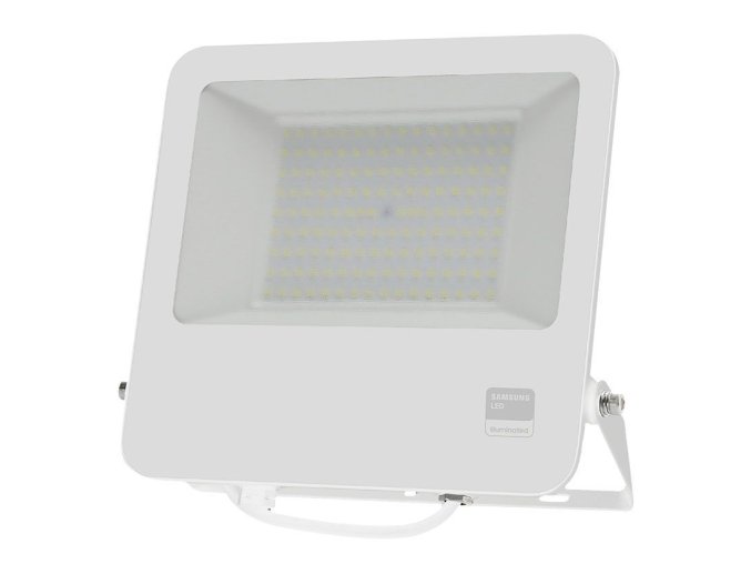 133470 1 bily led reflektor 100w premium s 1m kabelem