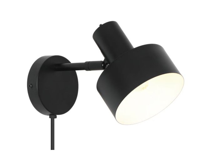 137610 cerne nastenne svitidlo matis pro zarovku e27