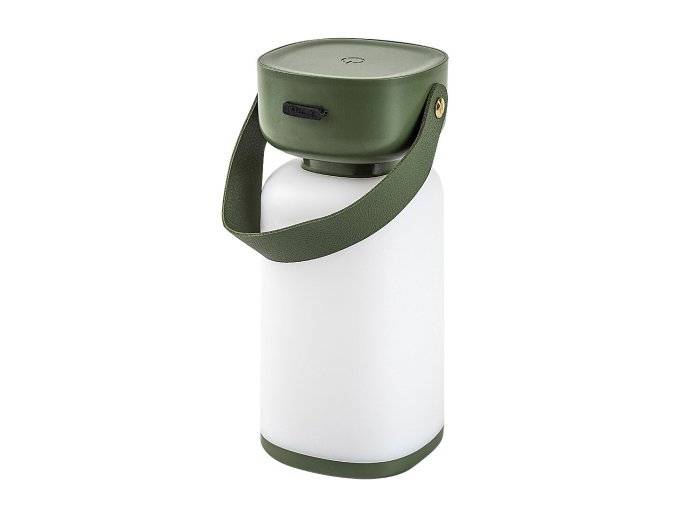 137706 zelena led zahradni nabijeci lampa funes 3w