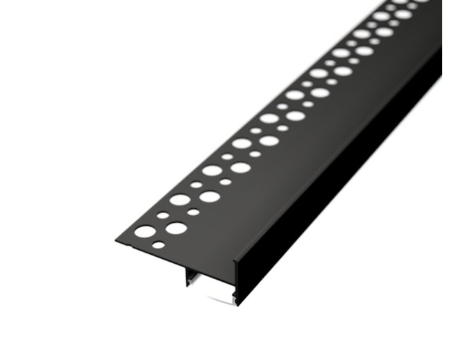 137748 11 schodistovy profil pro led pasky sch2 cerny