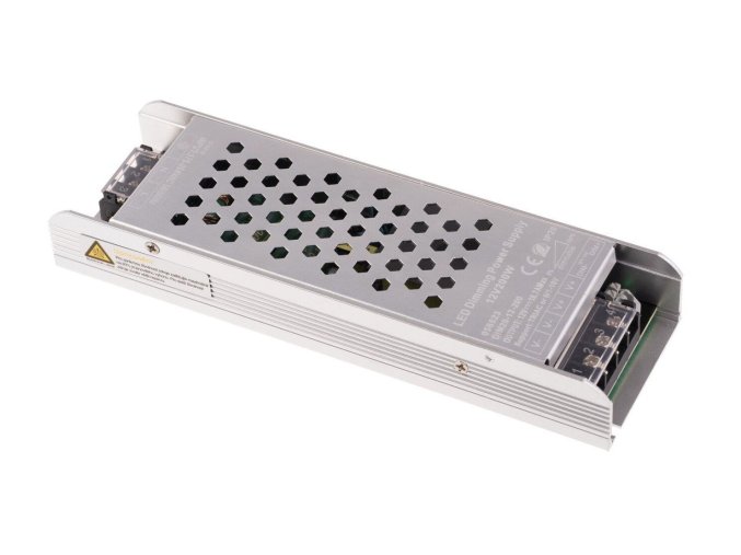 137898 7 led stmivatelny zdroj trafo 12v 200w vnitrni