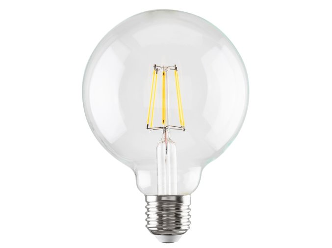 136827 led zarovka filament g95 7w e27