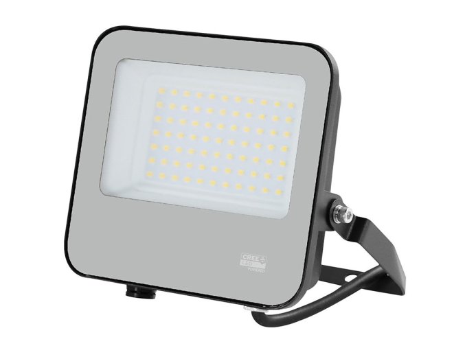 138258 cerny led reflektor 50w 135lm w premium