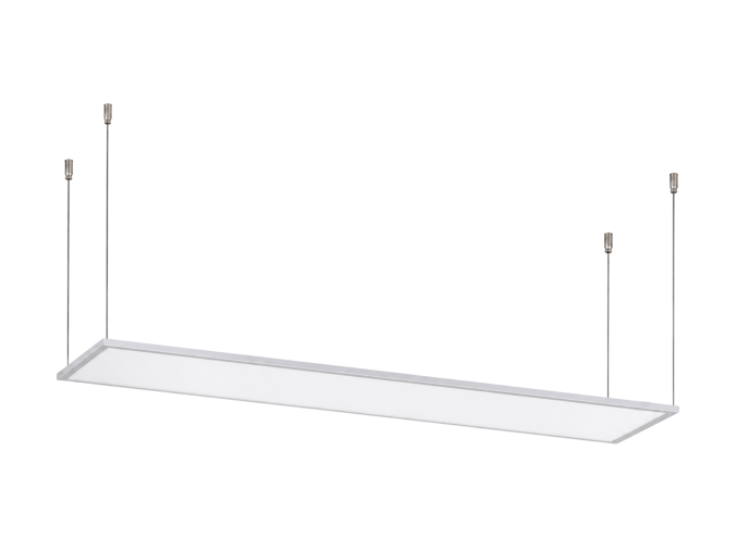 Panou LED suspendat argintiu 30 x 120cm 16-35W CCT Premium