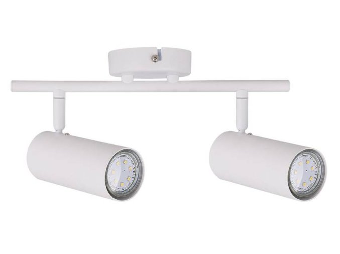 lampă de tavan albă colly pentru bec 2x gu10 art1