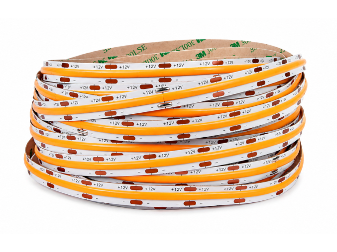 Bandă LED COB 10W/m 12V fără protecție IP20 Proiect rolă 50m
