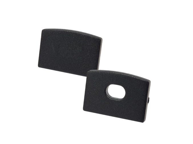 139917 koncovka nastenneho profilu n19 cerna