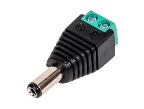 66075 conector de alimentare cu curent continuu cu bloc terminal masculin