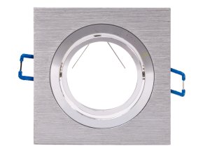 79776 cadru de tavan din aluminiu periat pătrat cu balamale