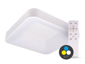 131842 smart tuya bile led stropni svitidlo hranate 400x400mm 32w cct s do
