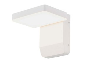 132526 bile fasadni led svitidlo ctvercove 17w ip65