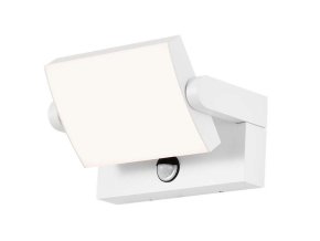132520 bile fasadni led svitidlo naklopne s pohybovym cidlem 17w ip65