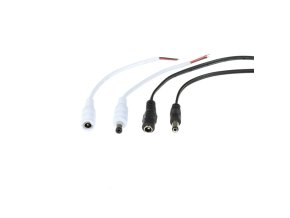Conector de alimentare DC (Selectați varianta de conector Masculin - alb)