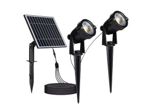 129573 solarni zahradni svitidlo zapichovaci 2x 1 2w