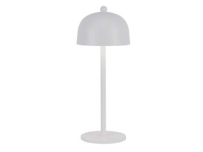 130827 bila led stolni nabijeci lampa 300mm 3w