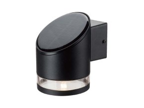 130863 cerne led nastenne solarni svitidlo 1w ip54